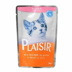 Repas Plaisir - Emincés En Sauce Chaton - 22 X 100g -Promos Wanimo Boutique repas plaisir eminces en sauce chaton x g kitten 3