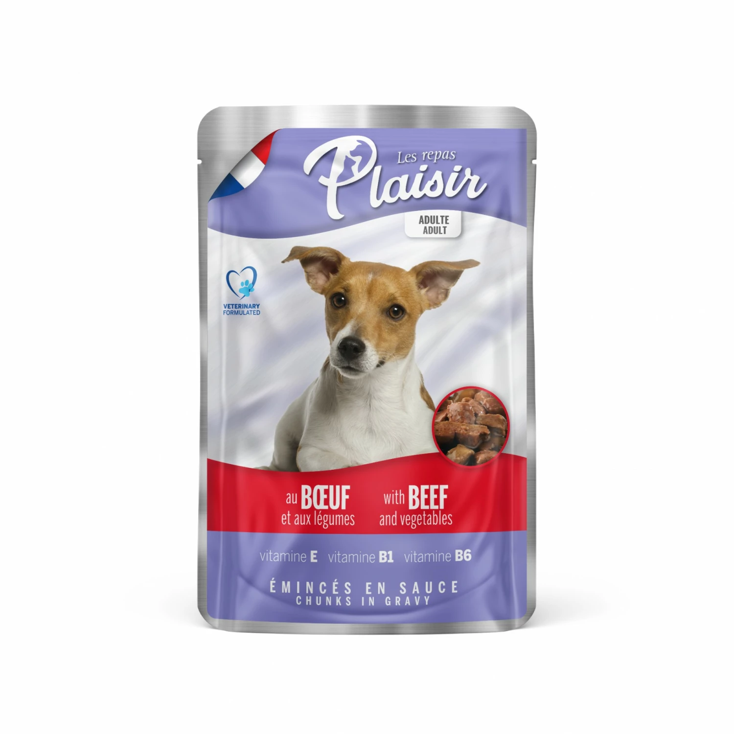 Repas Plaisir - Emincés En Sauce Chien Adulte - 22 X 100g 1 Repas Plaisir - Emincés En Sauce Chien Adulte - 22 X 100g