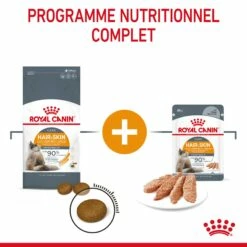 ROYAL CANIN Hair & Skin Care En Mousse – Pâtée Pour Chat -Promos Wanimo Boutique royal canin hair skin care en mousse patee pour chat 1 5