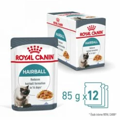 ROYAL CANIN Hairball Care En Gelée – Pâtée Pour Chat -Promos Wanimo Boutique royal canin hairball care en gelee patee pour chat 1 10