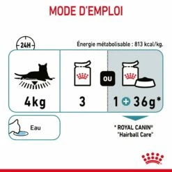 ROYAL CANIN Hairball Care En Gelée – Pâtée Pour Chat -Promos Wanimo Boutique royal canin hairball care en gelee patee pour chat 1 7
