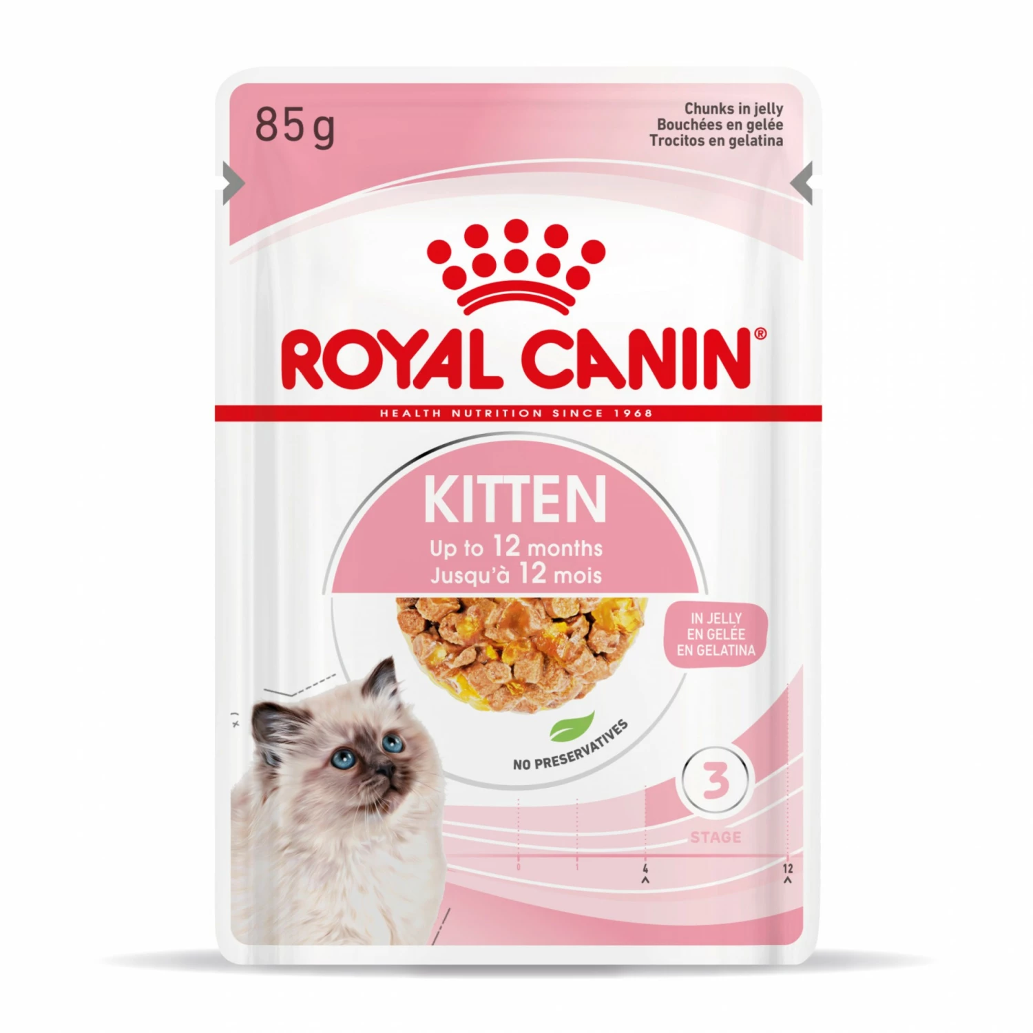 Royal Canin Kitten En Gelée - Pâtée Pour Chaton 1 Royal Canin Kitten En Gelée - Pâtée Pour Chaton