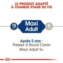Royal Canin Maxi Adult - Croquettes Pour Chien -Promos Wanimo Boutique royal canin maxi adult croquettes pour chien maxi adult 4