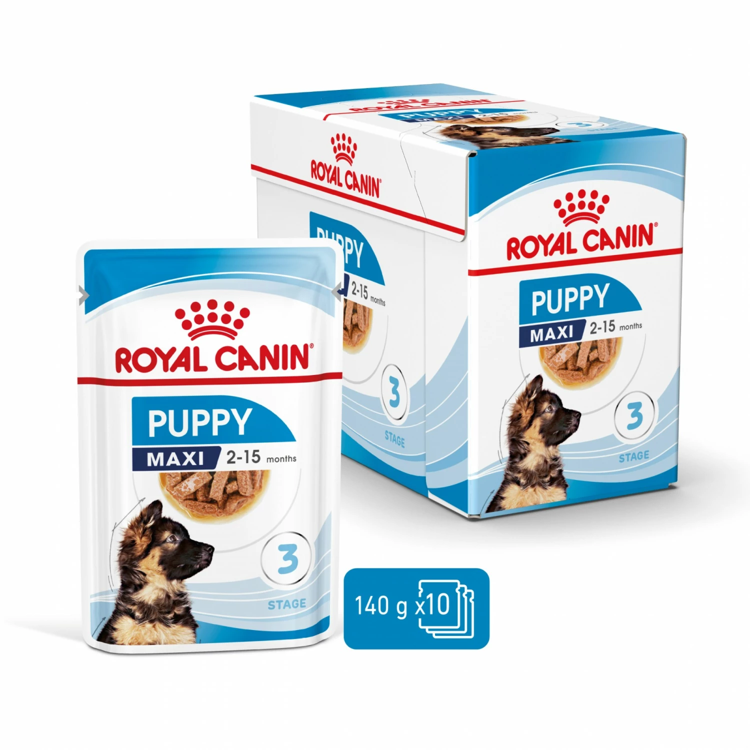 Royal Canin Maxi Puppy En Sauce - Pâtée Pour Chiot 2 Royal Canin Maxi Puppy En Sauce - Pâtée Pour Chiot – Image 2