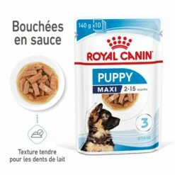Royal Canin Maxi Puppy En Sauce - Pâtée Pour Chiot 11 Royal Canin Maxi Puppy En Sauce - Pâtée Pour Chiot -Promos Wanimo Boutique royal canin maxi puppy en sauce patee pour chiot 1 2