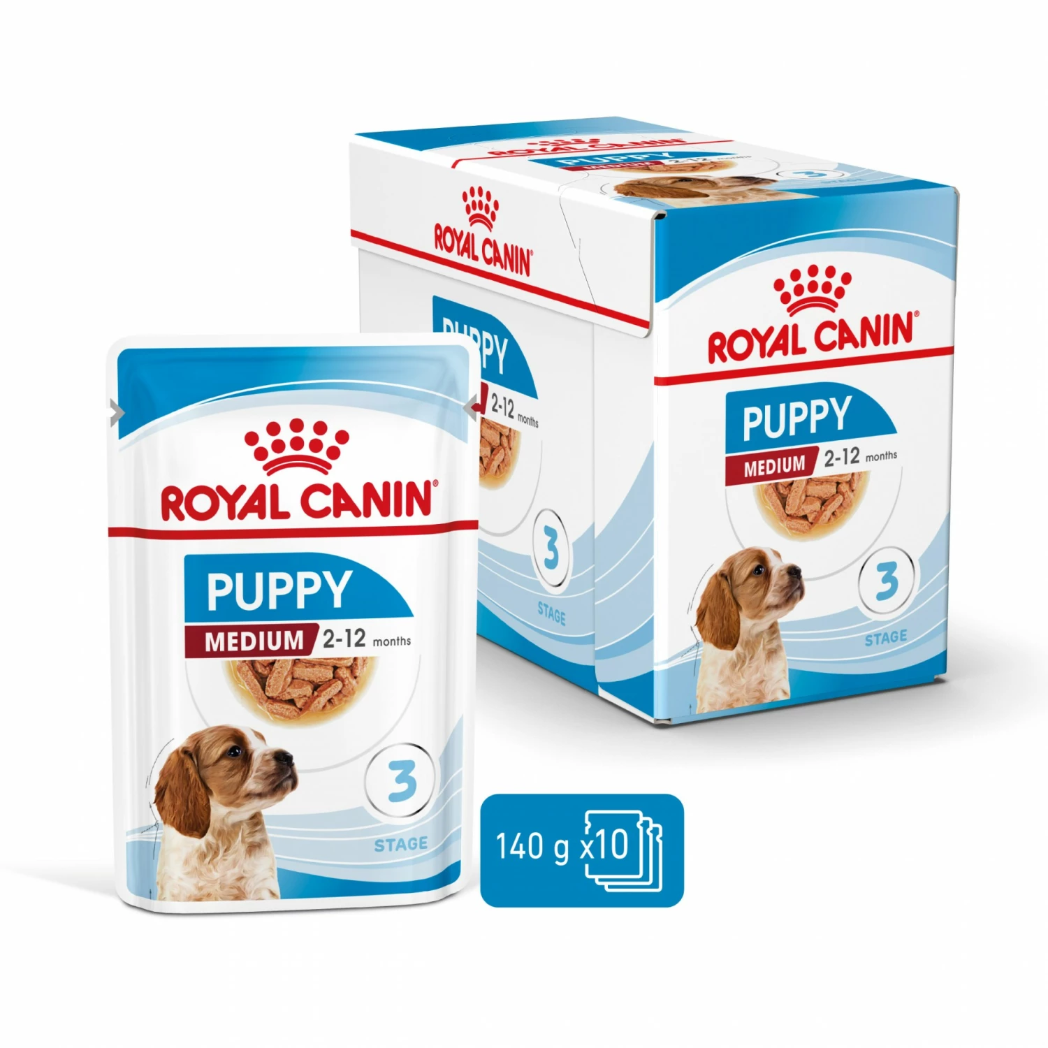 Royal Canin Medium Puppy En Sauce - Pâtée Pour Chiot 2 Royal Canin Medium Puppy En Sauce - Pâtée Pour Chiot – Image 2