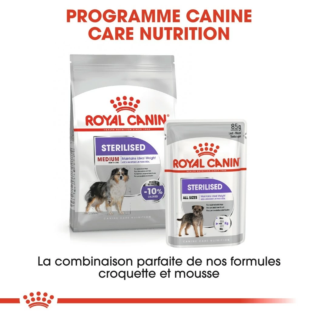 Royal Canin Medium Sterilised - Croquettes Pour Chien 5 Royal Canin Medium Sterilised - Croquettes Pour Chien – Image 5