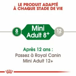 Royal Canin Mini Adult 8+ - Croquettes Pour Chien -Promos Wanimo Boutique royal canin mini adult croquettes pour chien mini adult 1 3