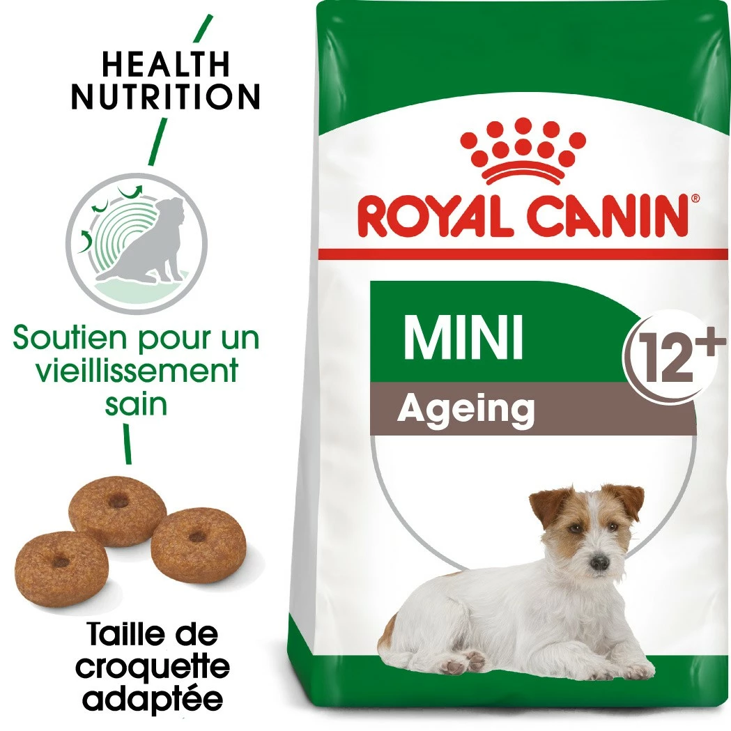 Royal Canin Mini Ageing 12+ - Croquettes Pour Chien 2 Royal Canin Mini Ageing 12+ - Croquettes Pour Chien – Image 2