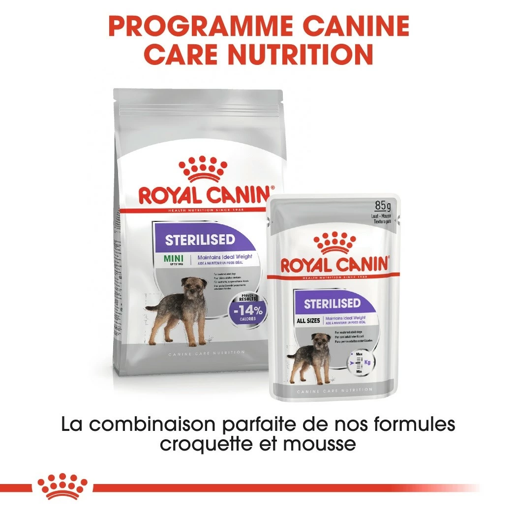 Royal Canin Mini Sterilised - Croquettes Pour Chien 5 Royal Canin Mini Sterilised - Croquettes Pour Chien – Image 5