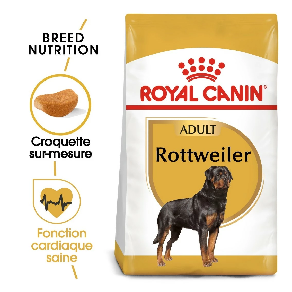 Royal Canin Rottweiler Adult - Croquettes Pour Chien 2 Royal Canin Rottweiler Adult - Croquettes Pour Chien – Image 2