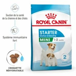 ROYAL CANIN Starter Mini Mother & Babydog - Croquettes Pour Chiot 12 ROYAL CANIN Starter Mini Mother & Babydog - Croquettes Pour Chiot -Promos Wanimo Boutique royal canin starter mini mother babydog croquettes pour chiot 1 2