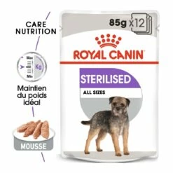 Royal Canin Sterilised - Pâtée Pour Chien -Promos Wanimo Boutique royal canin sterilised patee pour chien sterilised adulte lot x g 2