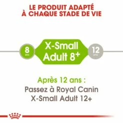 Royal Canin X-Small Adult 8+ -Promos Wanimo Boutique royal canin x small adult x small adult 1 3