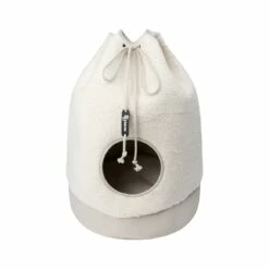 District 70 Sac Seau Casa Teddy - Blanc Crème