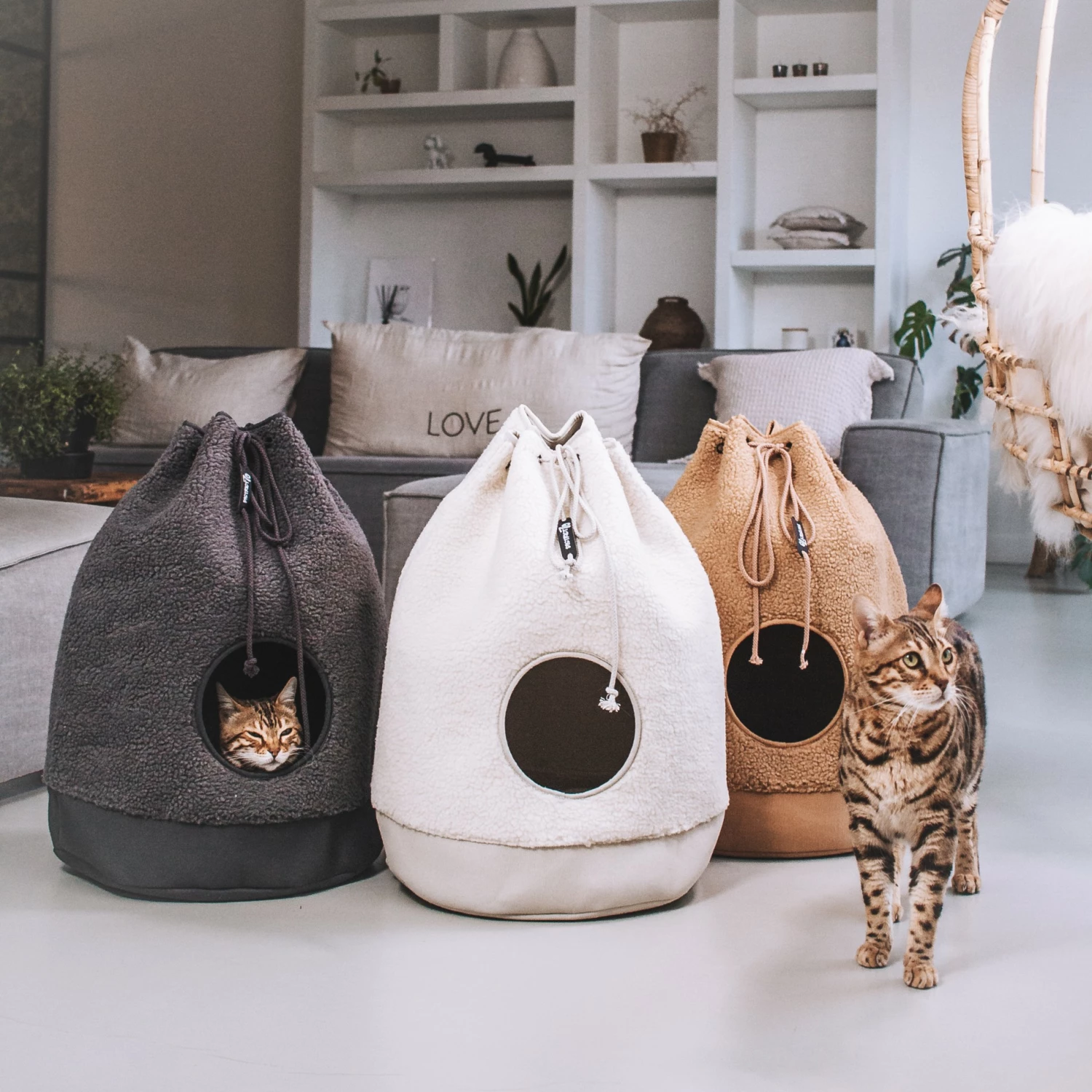 District 70 Sac Seau Casa Teddy - Blanc Crème 8 District 70 Sac Seau Casa Teddy - Blanc Crème – Image 8