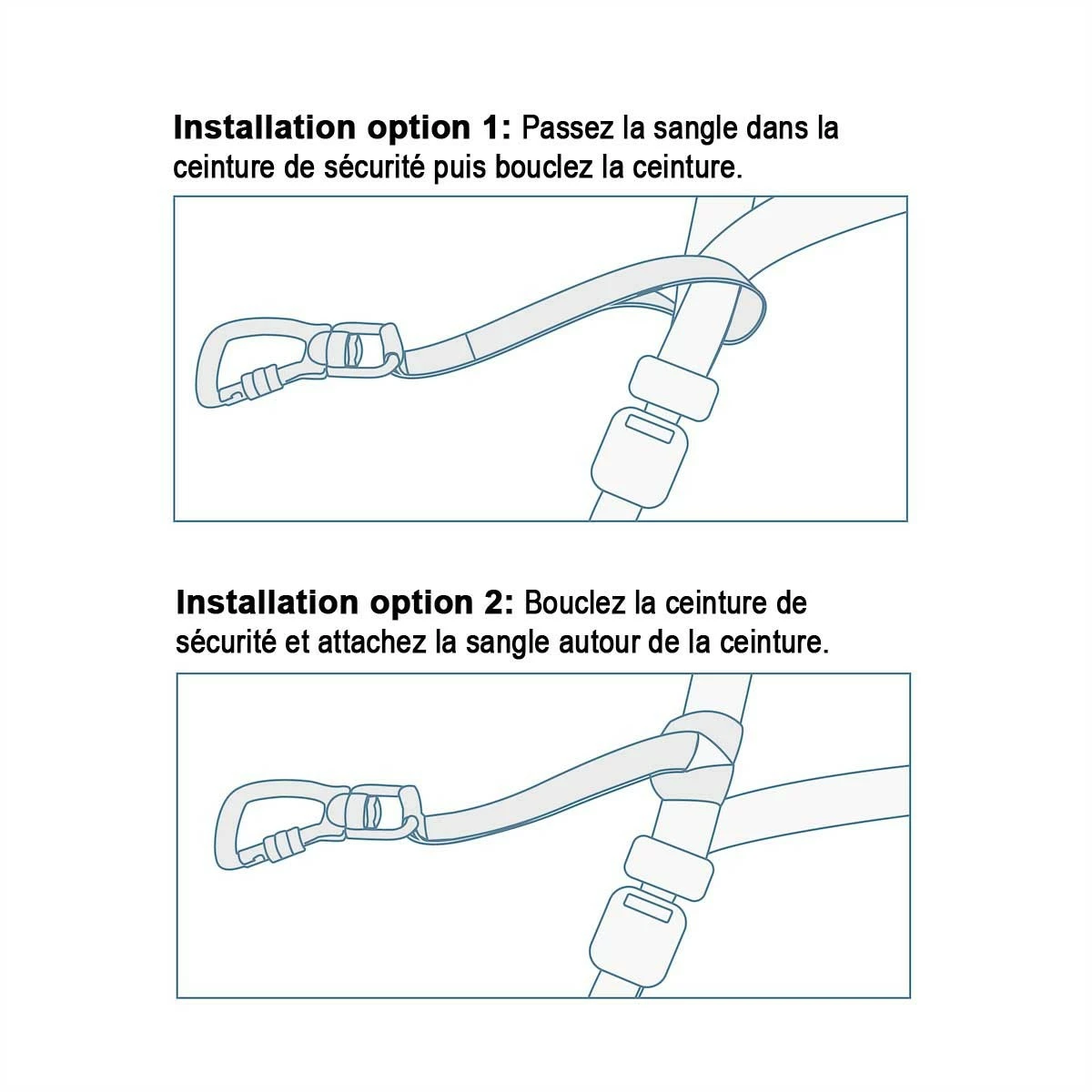 Kurgo Sangle D'attache De Sécurité Swivel 4 Kurgo Sangle D'attache De Sécurité Swivel – Image 4