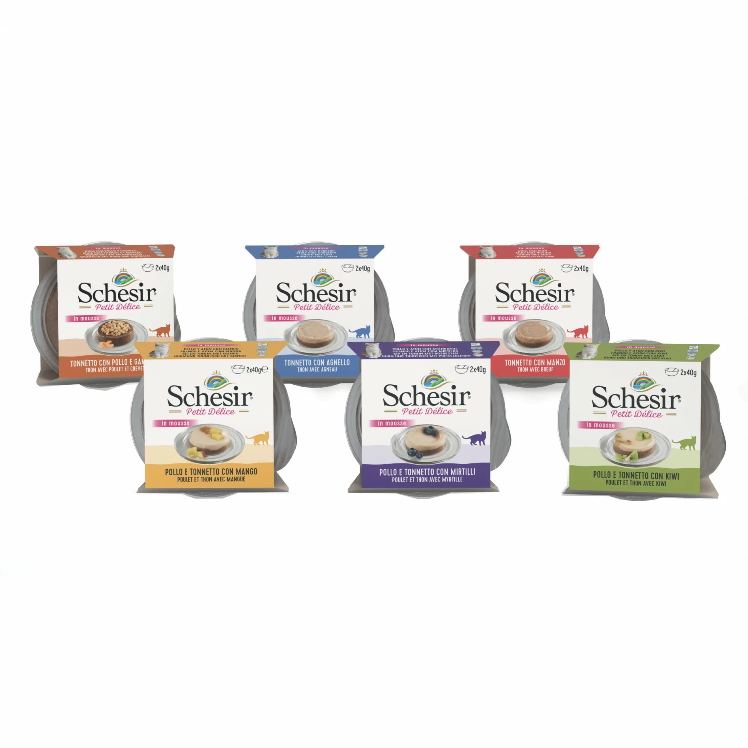 Schesir Pâtées Petit Délice - 24 X 40 G 5 Schesir Pâtées Petit Délice - 24 X 40 G – Image 5