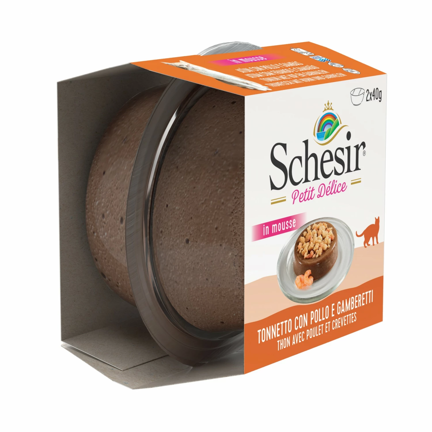 Schesir Pâtées Petit Délice - 24 X 40 G 7 Schesir Pâtées Petit Délice - 24 X 40 G – Image 7