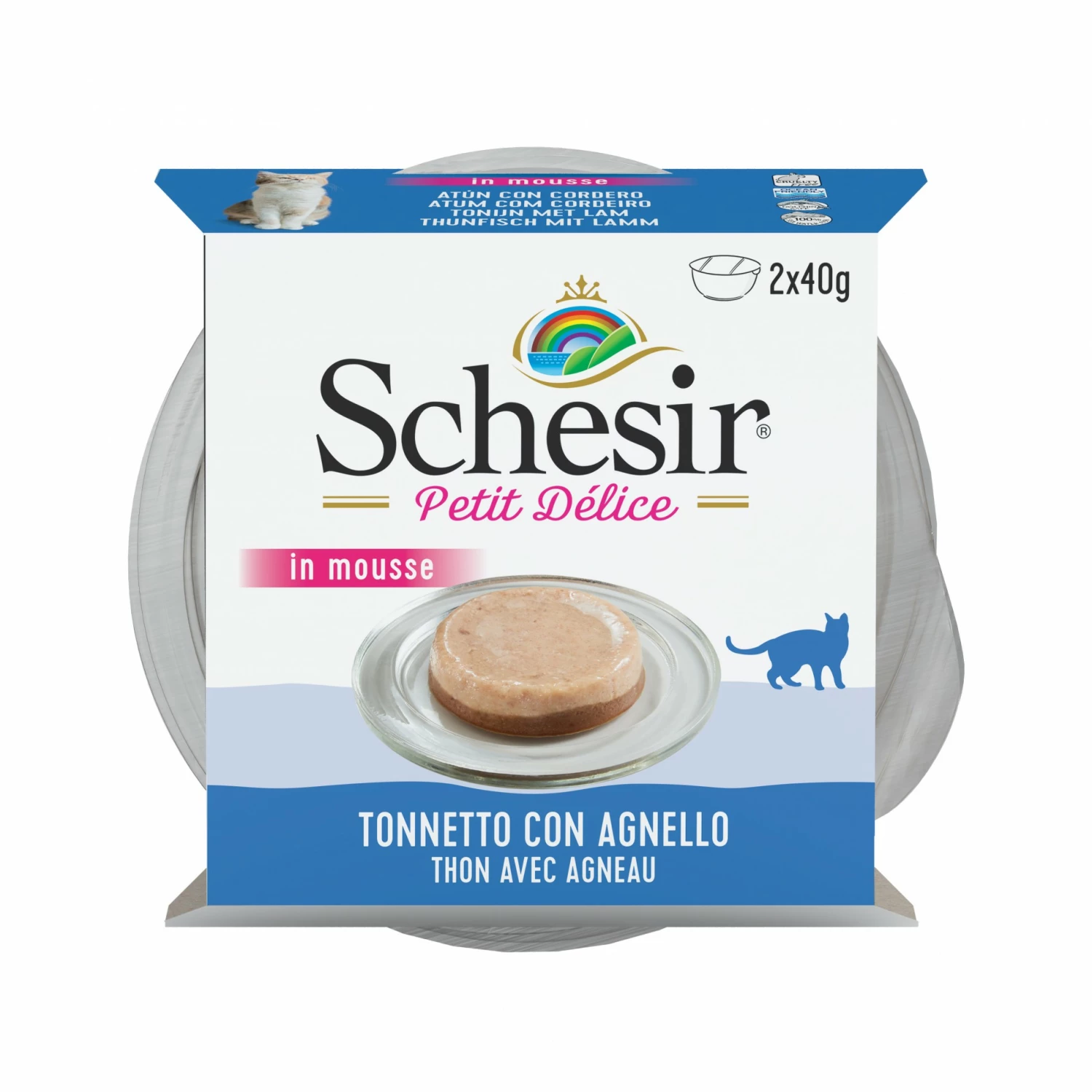 Schesir Pâtées Petit Délice - 24 X 40 G 9 Schesir Pâtées Petit Délice - 24 X 40 G – Image 9