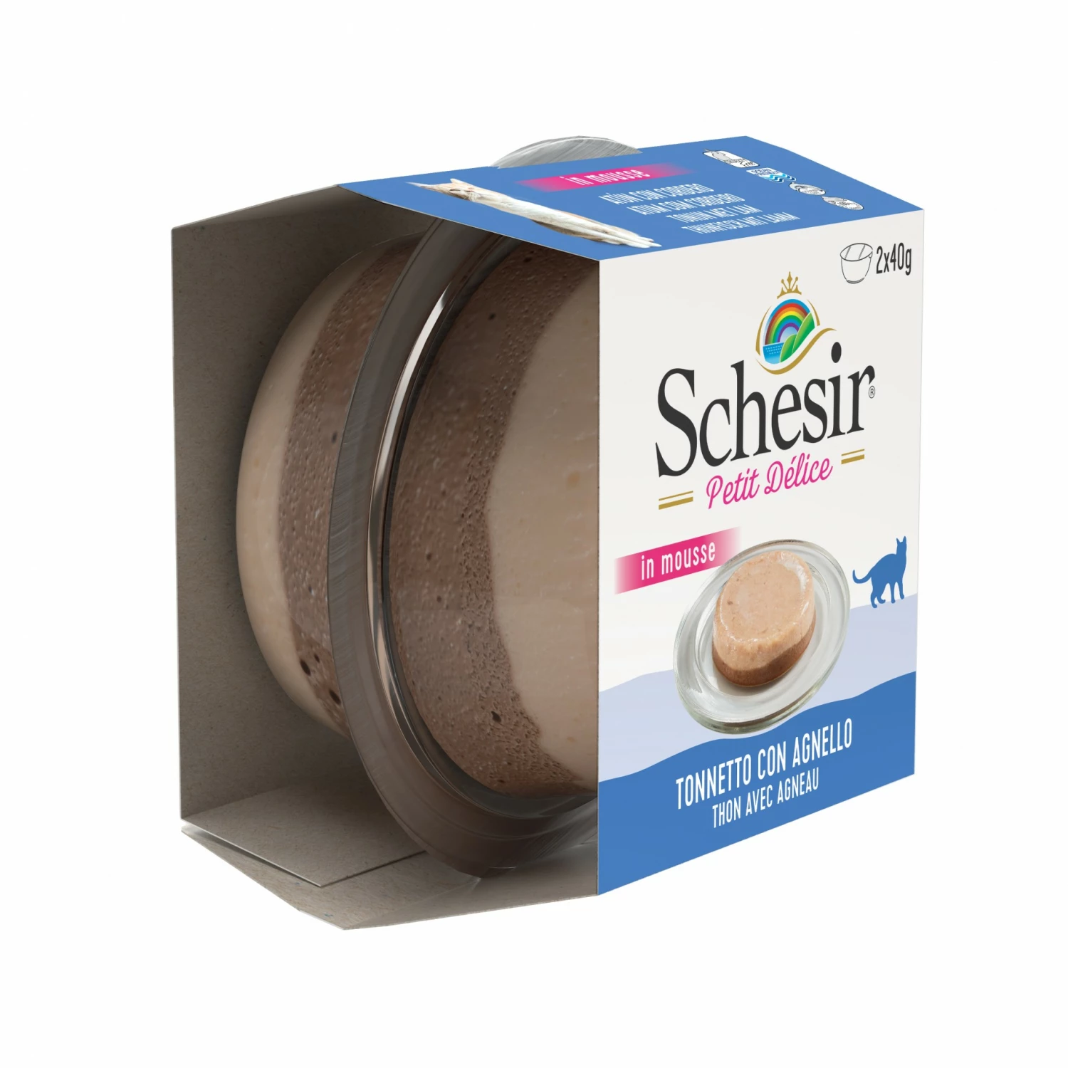 Schesir Pâtées Petit Délice - 24 X 40 G 10 Schesir Pâtées Petit Délice - 24 X 40 G – Image 10