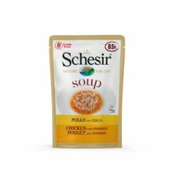 Schesir Sachets Pâtées Soup Adult - 20 X 85 G -Promos Wanimo Boutique schesir sachets patees soup adult x g schesir 4