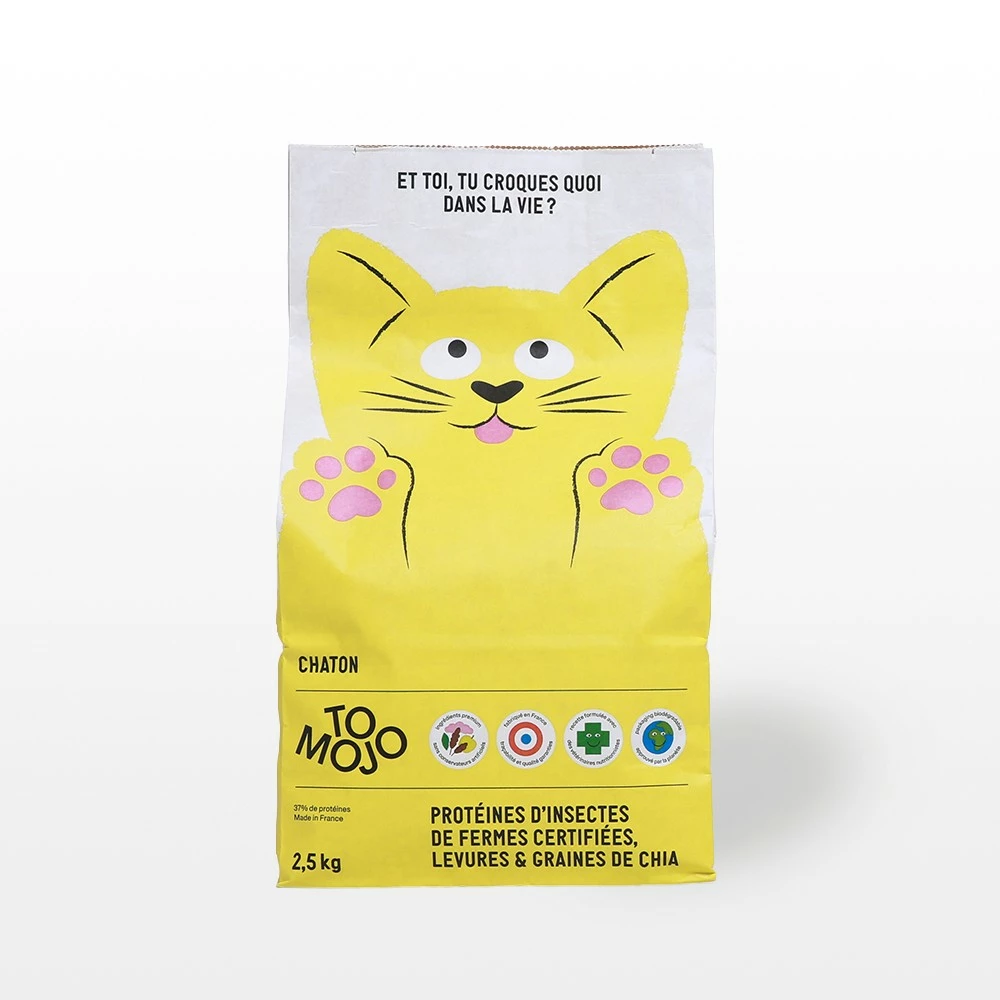 TOMOJO Croquettes Aux Insectes - Chaton 1 TOMOJO Croquettes Aux Insectes - Chaton