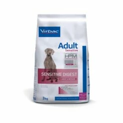 VIRBAC VETERINARY HPM Physiologique Adult Sensitive Digest Medium & Large