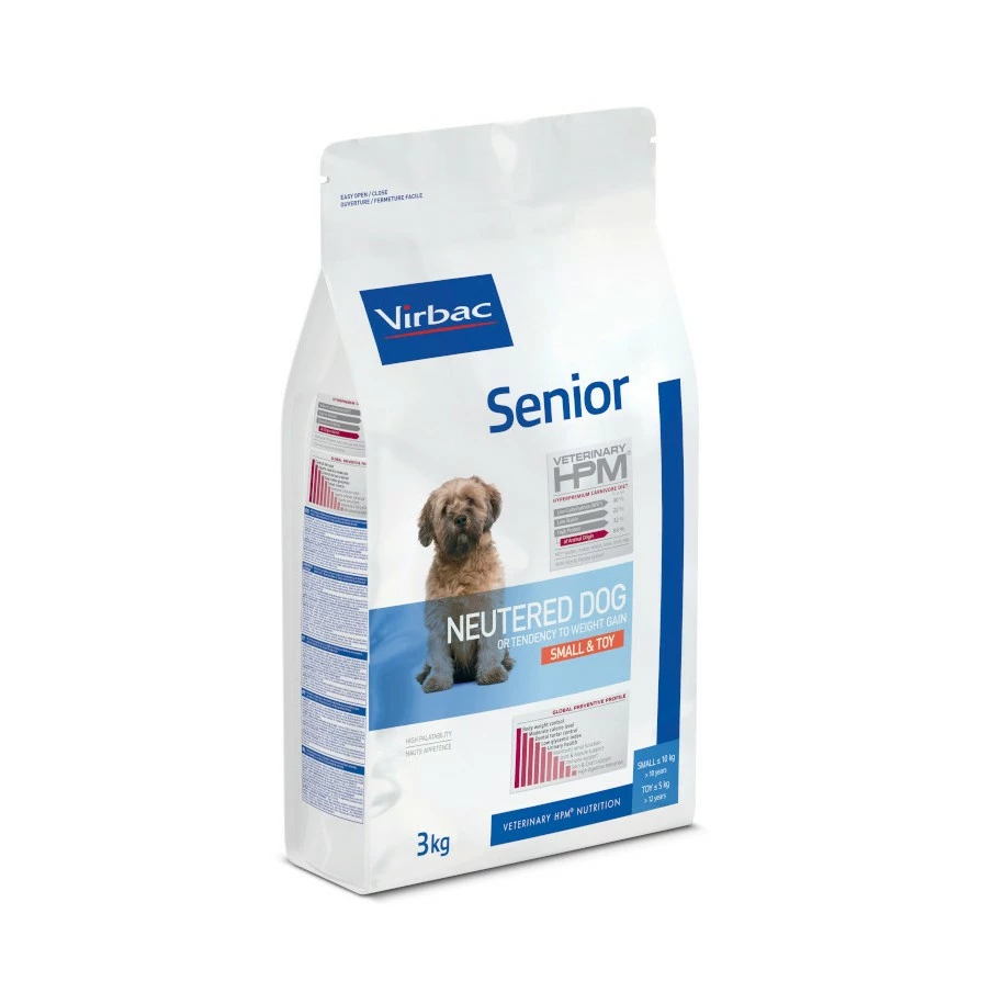 VIRBAC VETERINARY HPM Physiologique Senior Neutered Dog Small & Toy 1 VIRBAC VETERINARY HPM Physiologique Senior Neutered Dog Small & Toy